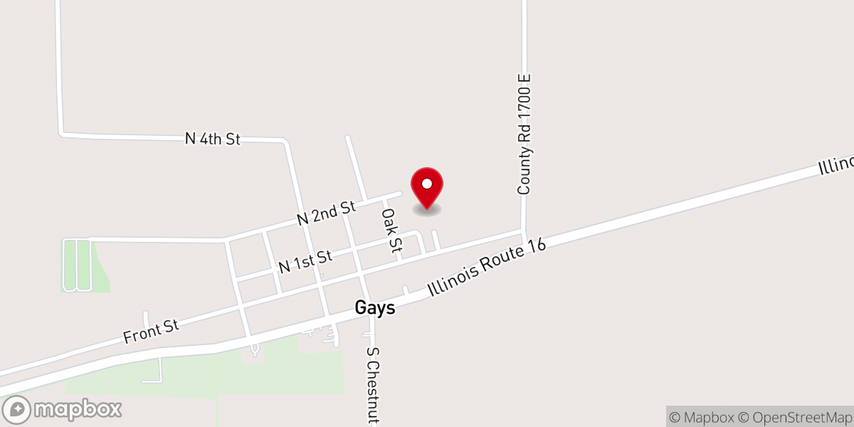Map showing location of Pathway Chapel
