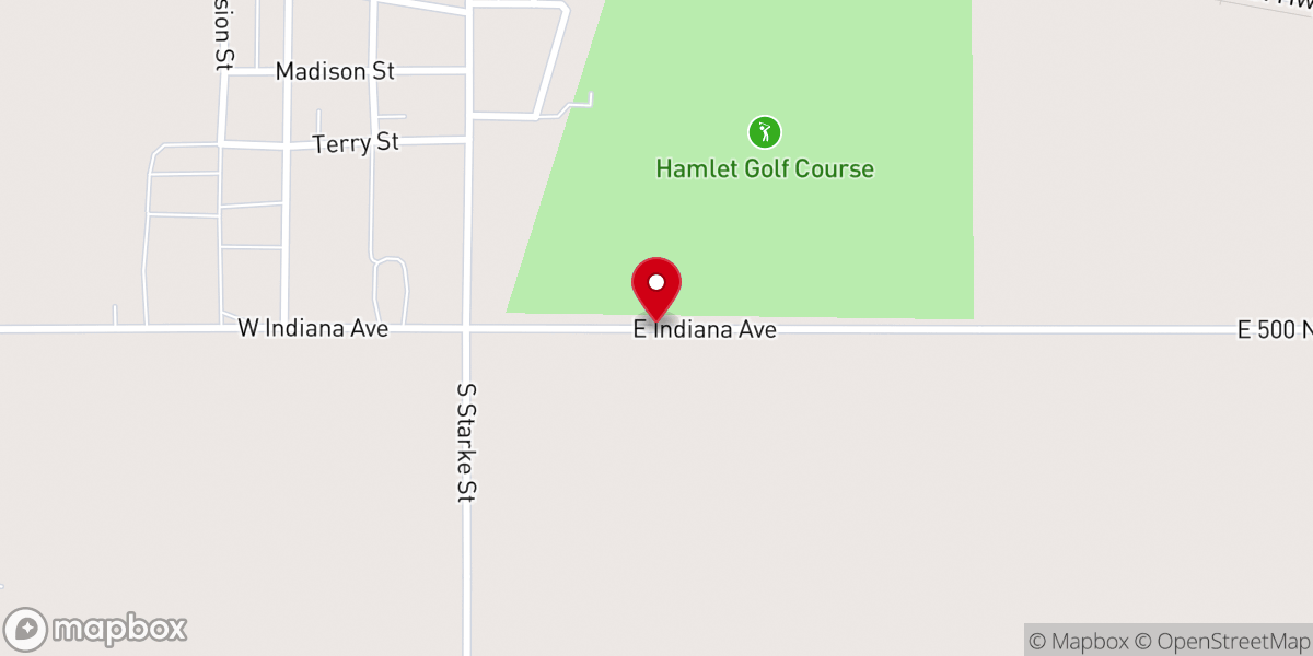 Map showing location of New Life Again Church