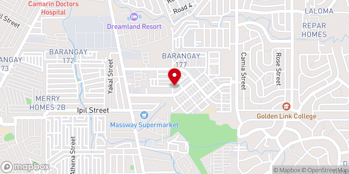 Map showing location of Mary, Mother of the Church Parish (Diocese of Novaliches)