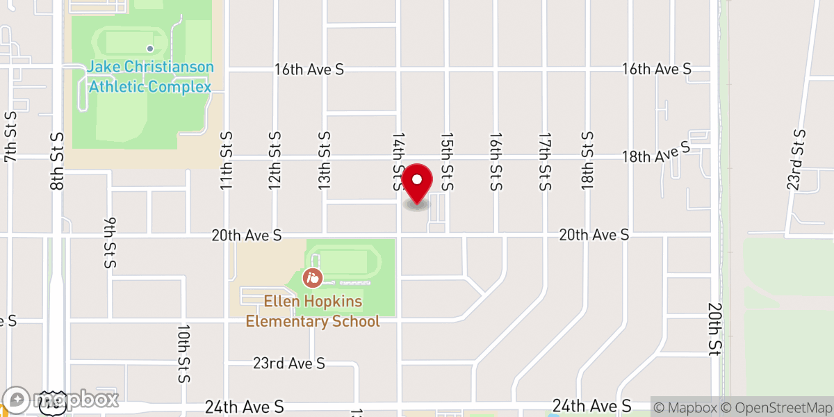 Map showing location of Faithwalk