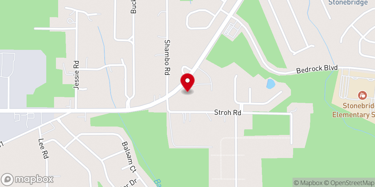 Map showing location of Blessed Francis Xavier Seelos Parish
