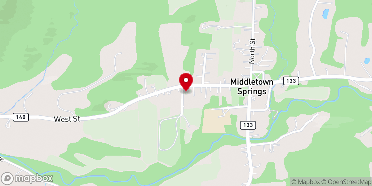 Map showing location of Saint Annes Catholic Church