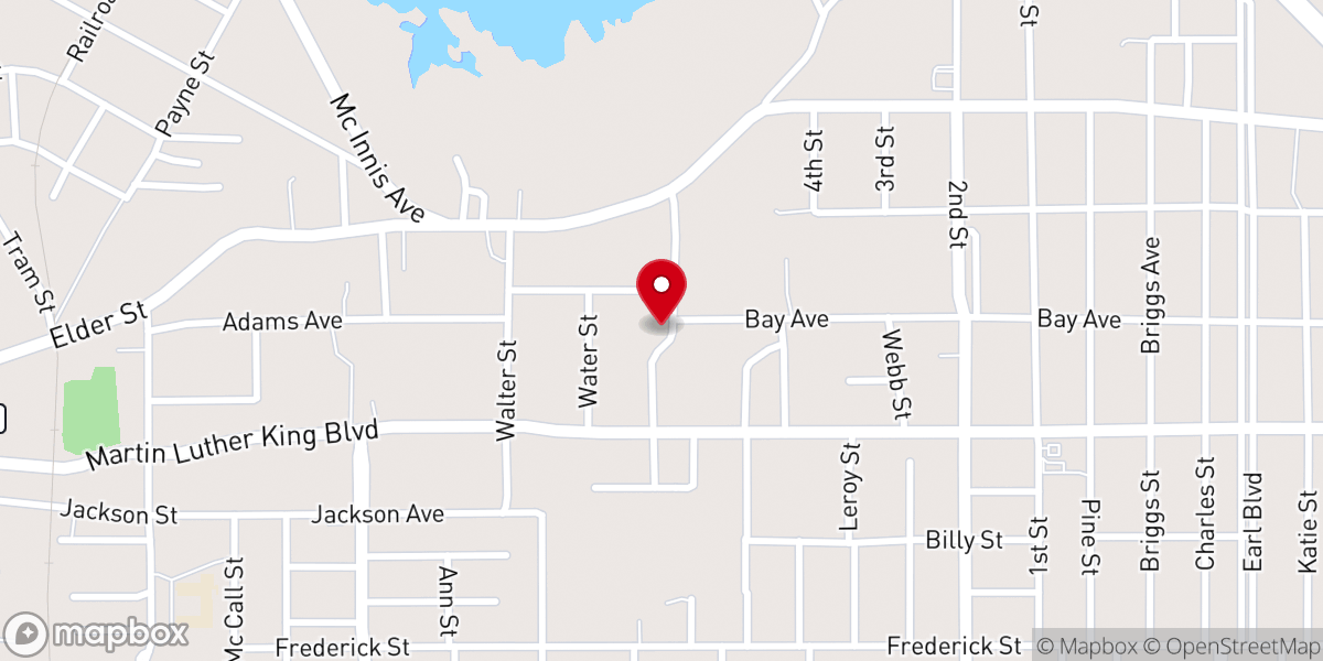 Map showing location of Faithchapel church of God in Christ MP