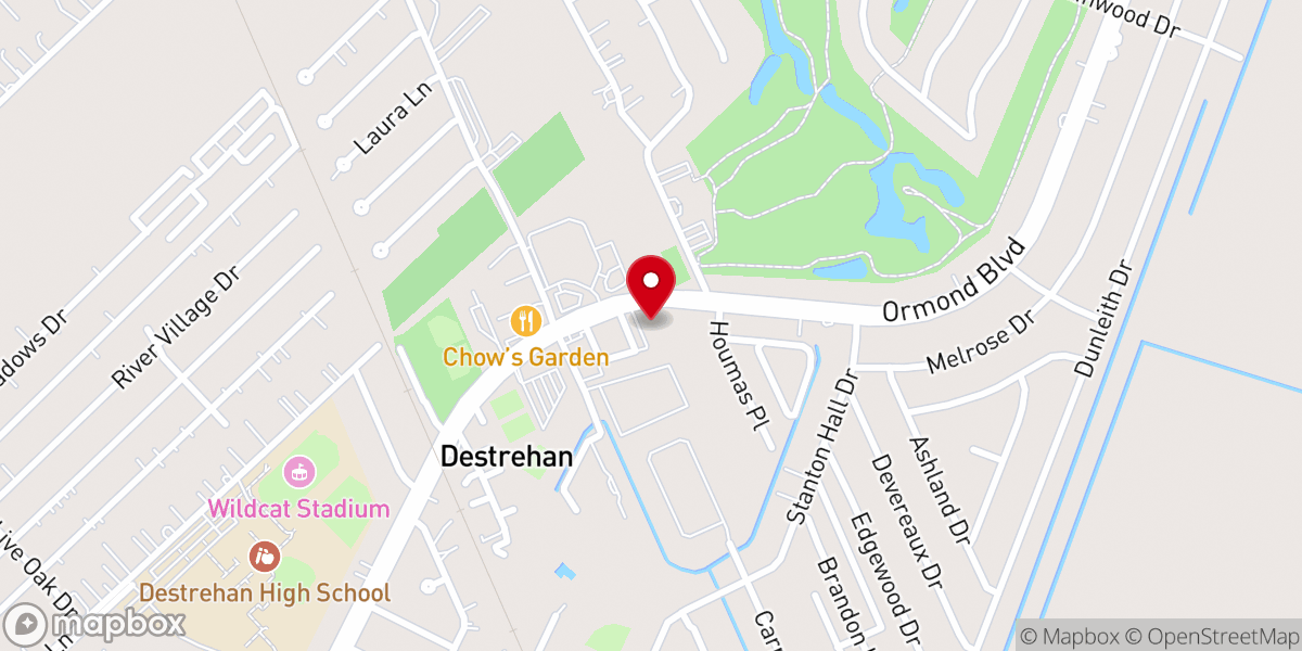 Map showing location of GracePoint Church