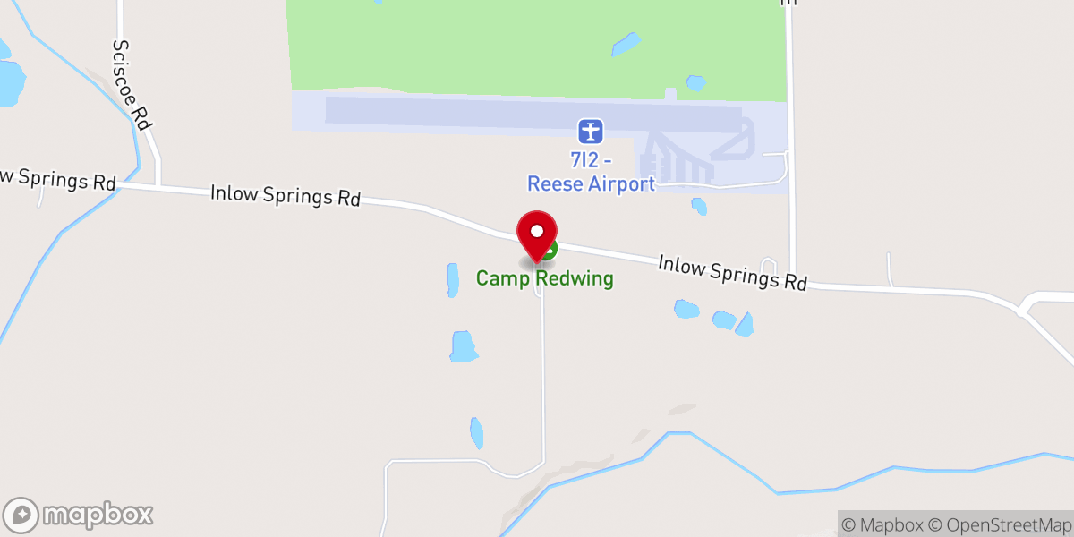 Map showing location of The Landing at Redwing