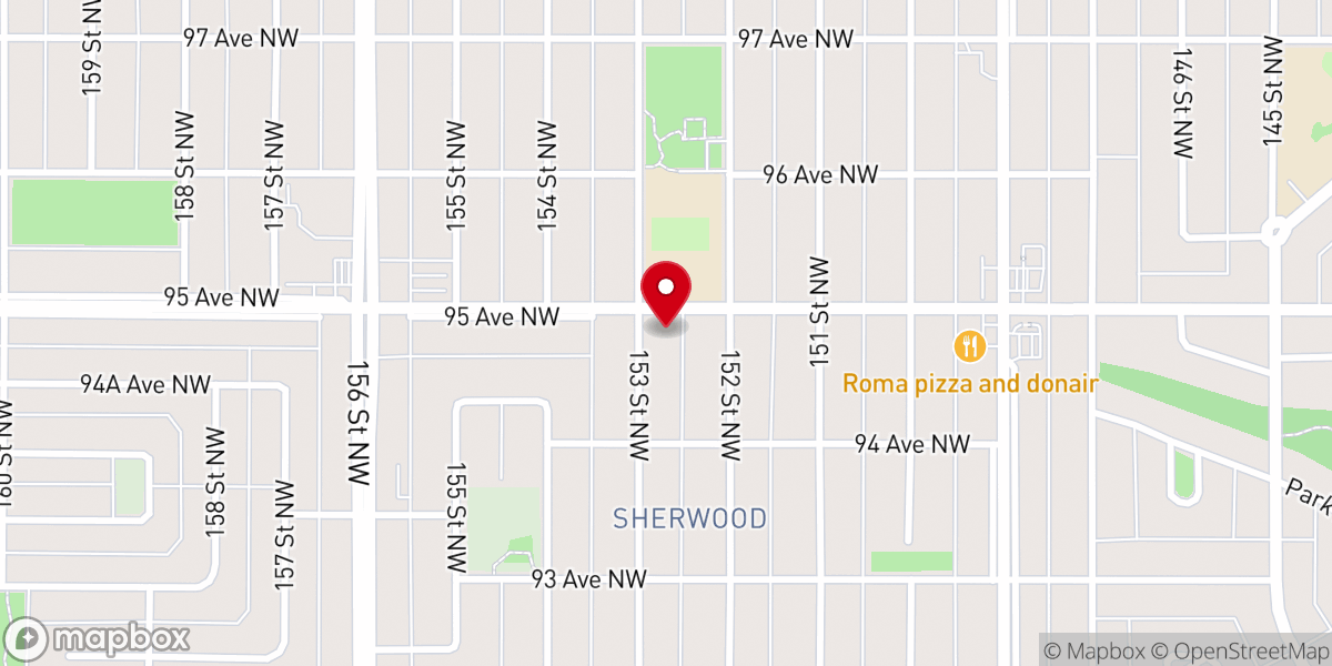 Map showing location of Gospel Centre Pentecostal Church