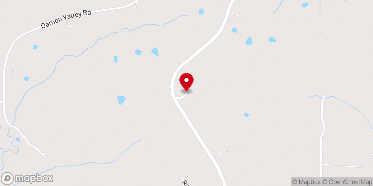 Map showing location of Southside Baptist Church