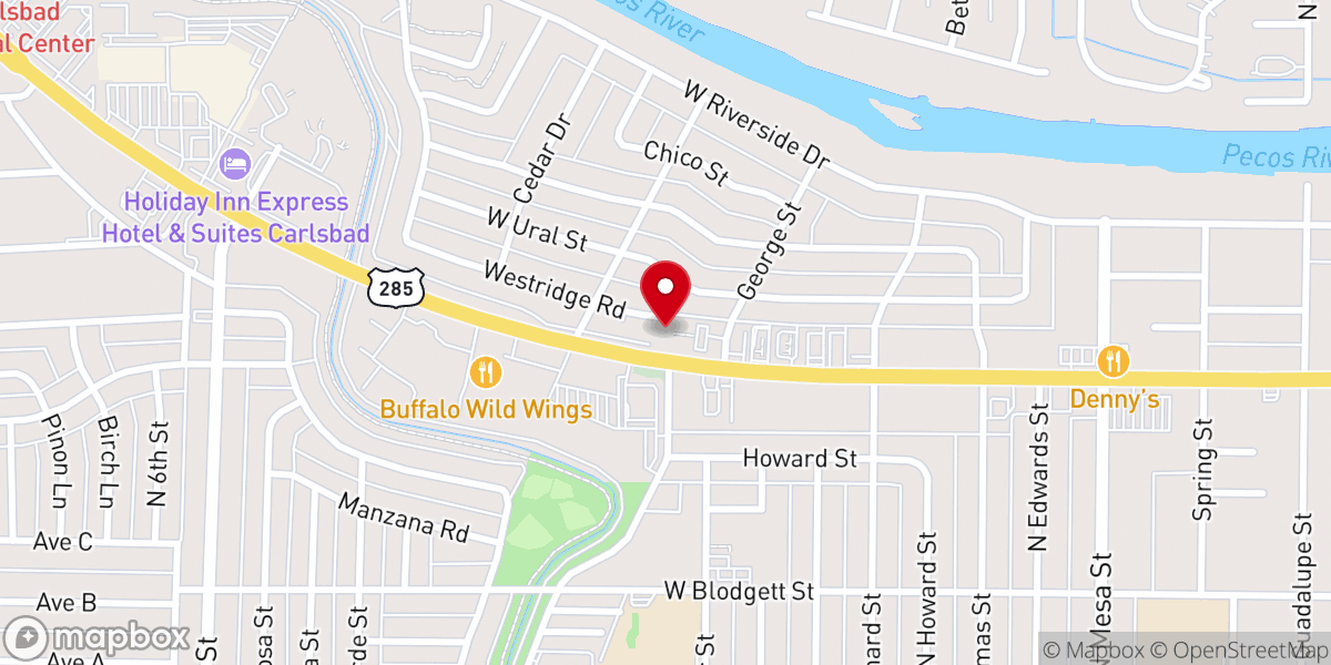 Map showing location of St Peter Evangelical Lutheran