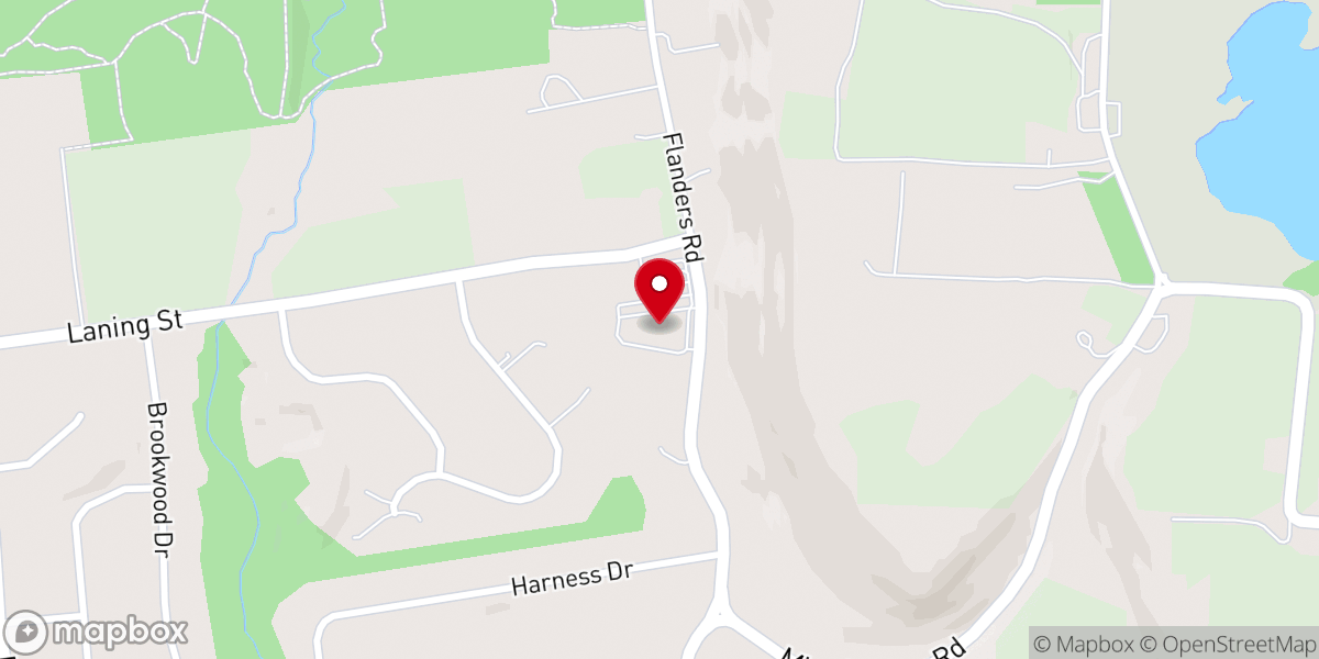 Map showing location of St. Luke Parish - The Church of St. Dominic
