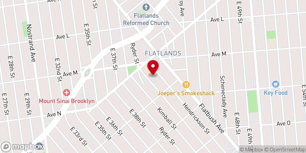 Map showing location of Saint Thomas Aquinas Roman Catholic Church