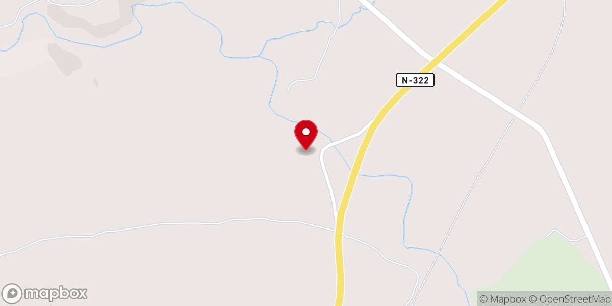 Map showing location of Ermita de Turruchel