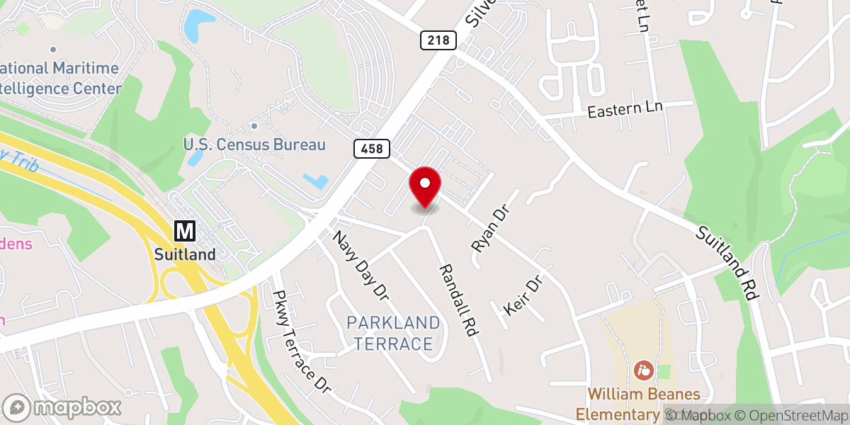 Map showing location of Life Changing Faith Christian