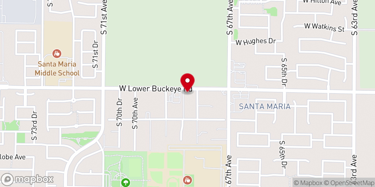 Map showing location of Our Lady Of Guadalupe Mission (Aka Santa Maria)