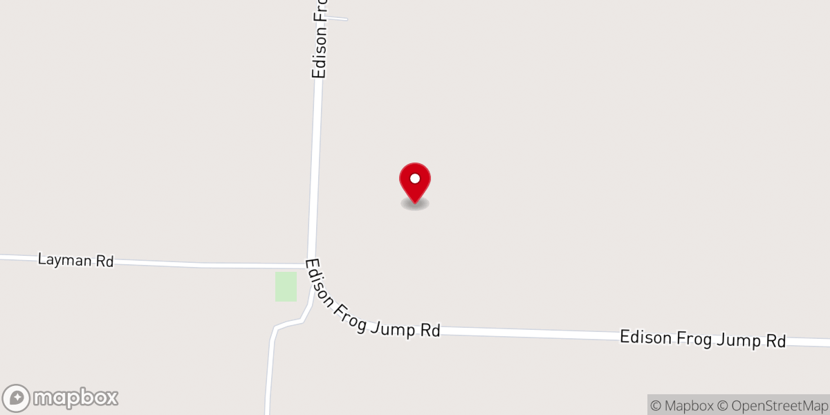 Map showing location of Salem Gibson Co E Untd Methodist