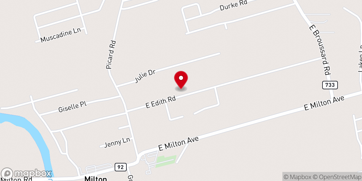 Map showing location of St Joseph's Church Rectory
