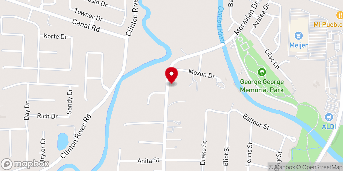 Map showing location of Howie Ministries