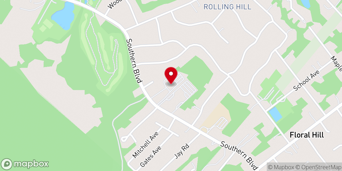 Map showing location of The Presbyterian Church of Chatham Township