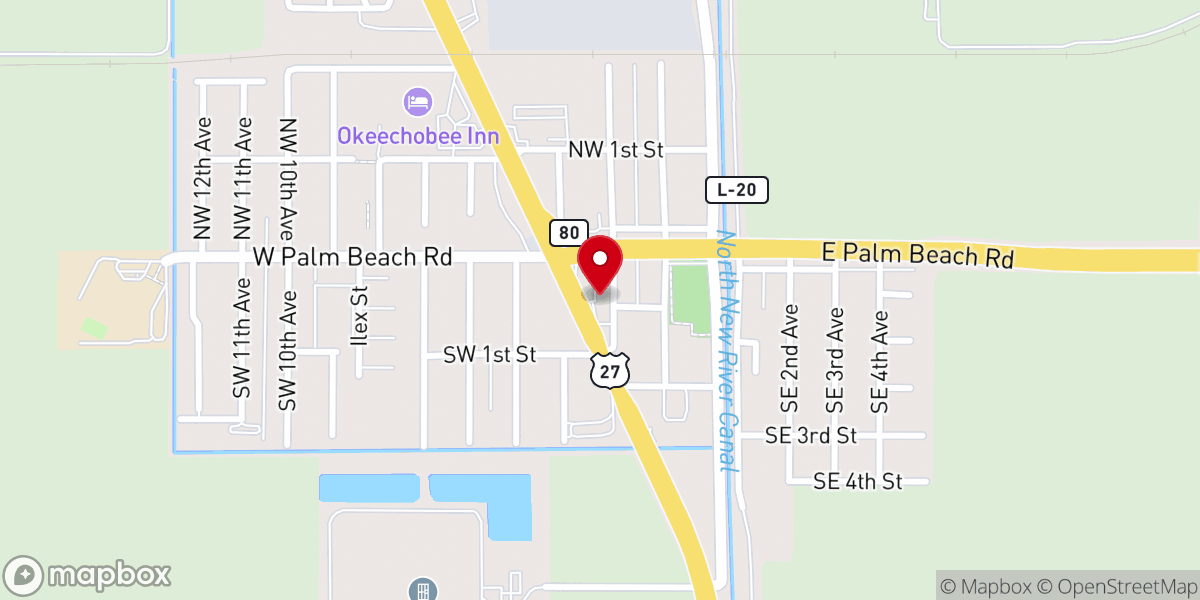 Map showing location of Leviticus Temple Of Praise COGIC