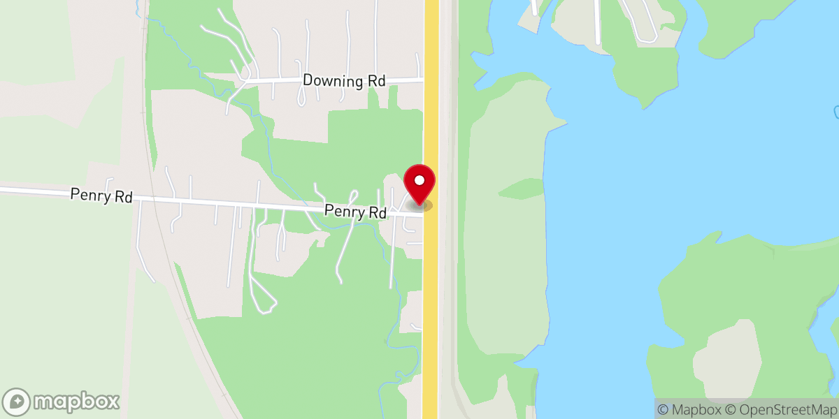 Map showing location of Troy chapel church