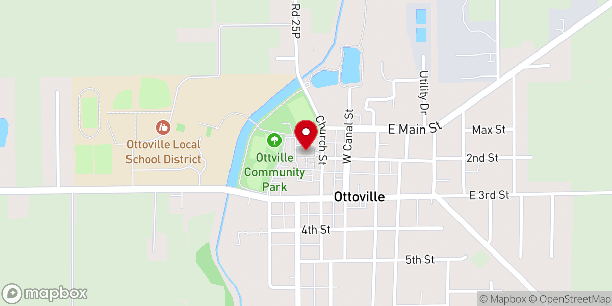 Map showing location of Immaculate Conception Church