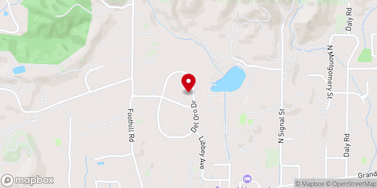 Map showing location of Friends Worship