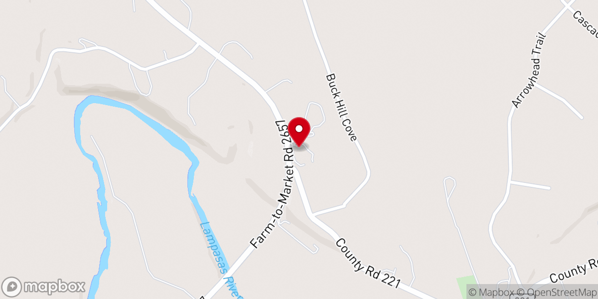 Map showing location of New Covenant Christian Church