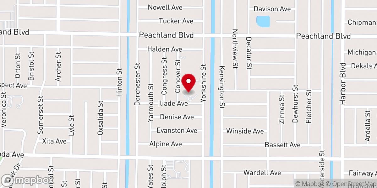 Map showing location of Faithlife Church