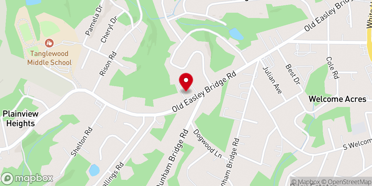 Map showing location of Liberty Ministries Church International