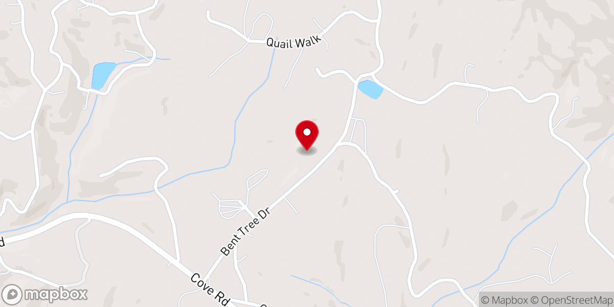 Map showing location of Fellowship Presbyterian Church