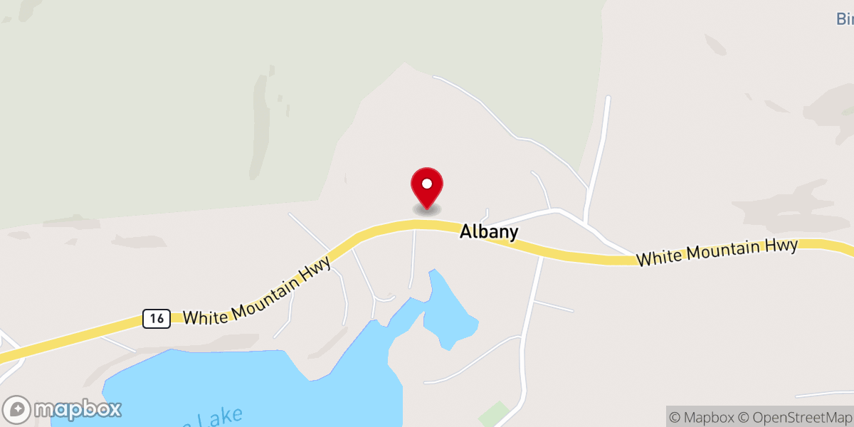 Map showing location of Albany Chapel