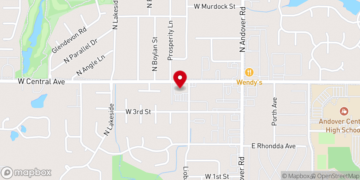 Map showing location of Faith Baptist Church