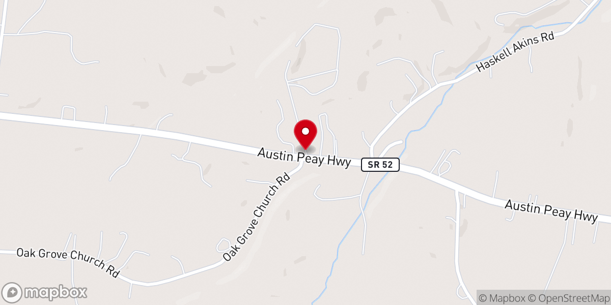 Map showing location of Grim Reapers Motorcycle Club