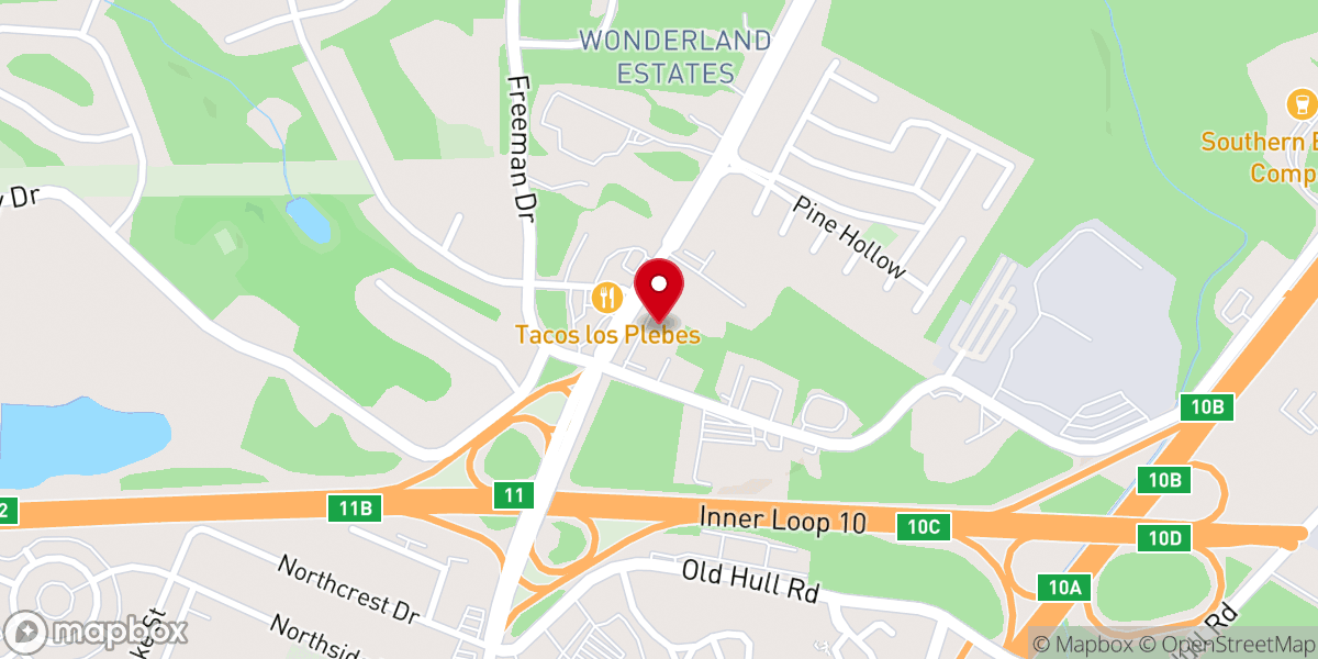 Map showing location of North Avenue Church