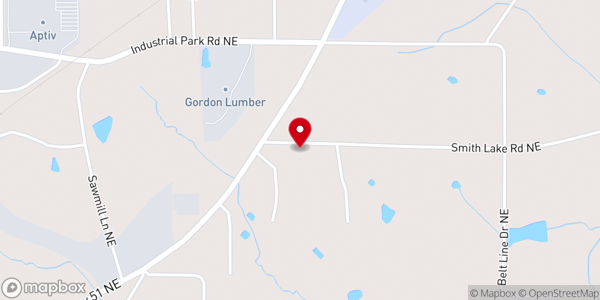 Map showing location of Christ Revival Center For All Nations