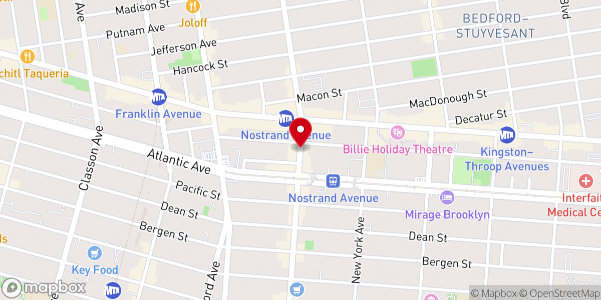 Map showing location of Fountain of Grace International Ministries Inc