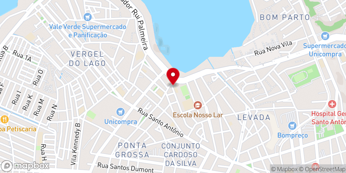 Map showing location of Assembleia de Deus ministério Unidos Pela FÉ