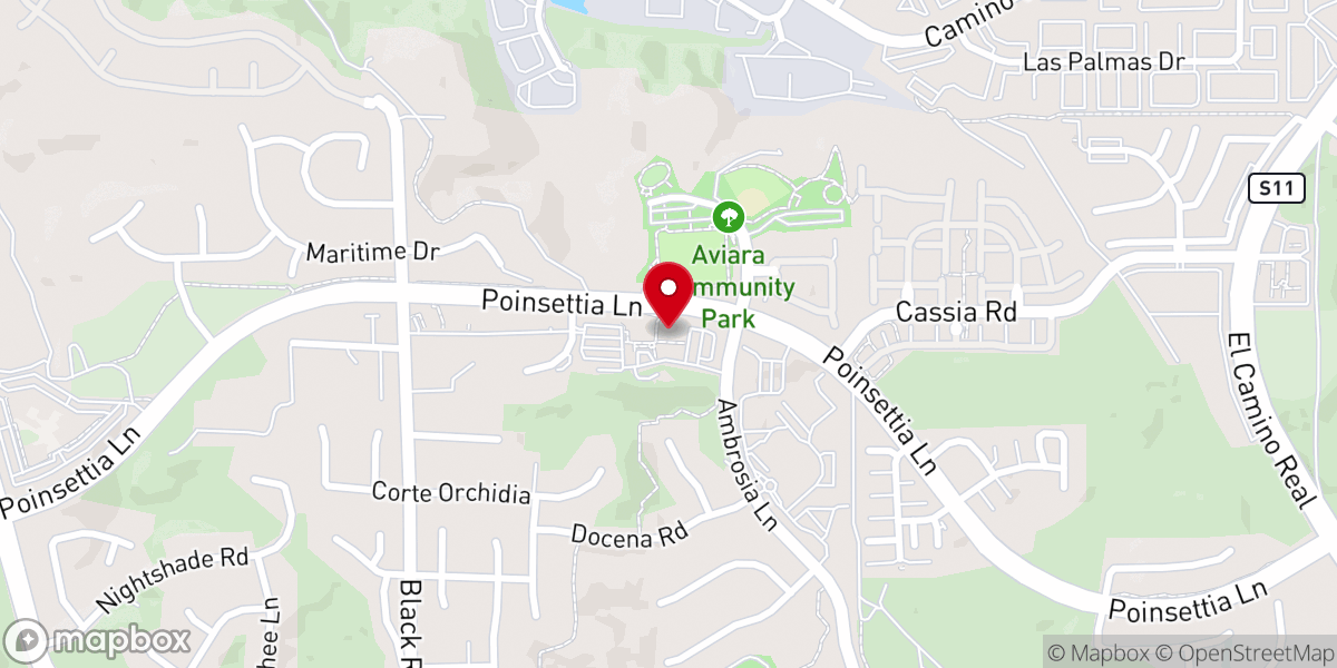 Map showing location of Daybreak Church