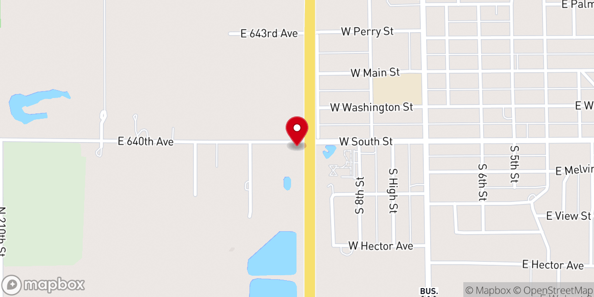 Map showing location of First Marshallese Full Gospel Church