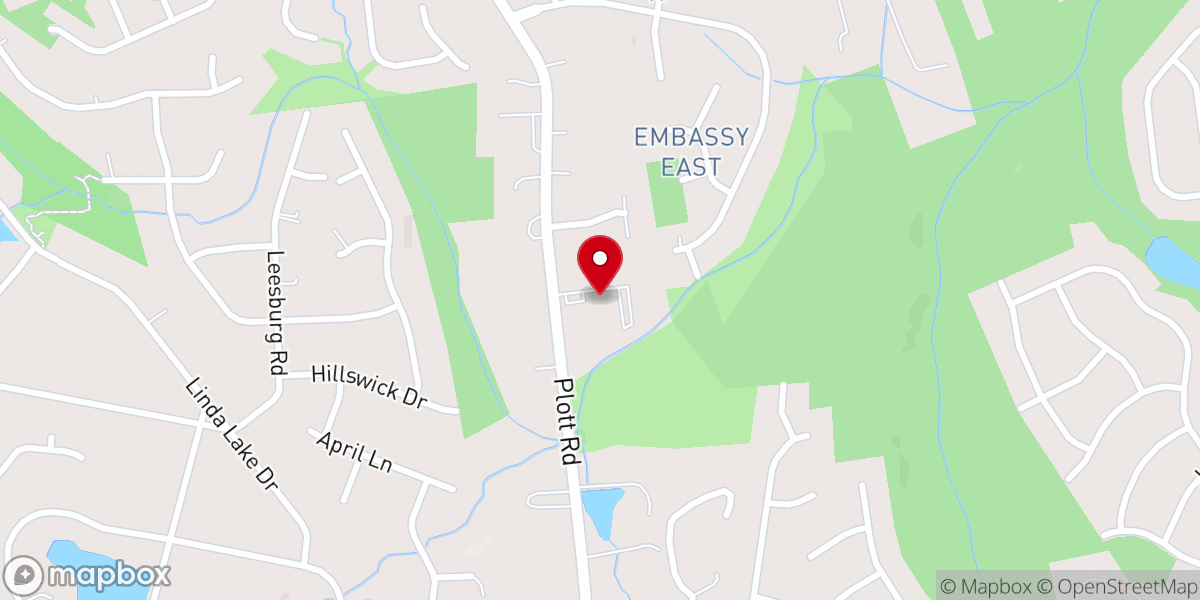Map showing location of First Slavic Baptist Church