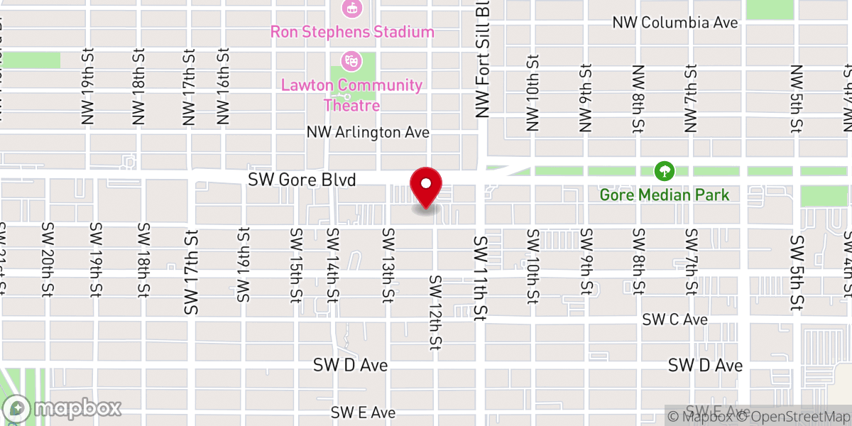 Map showing location of Free Gospel Church-Our Lord