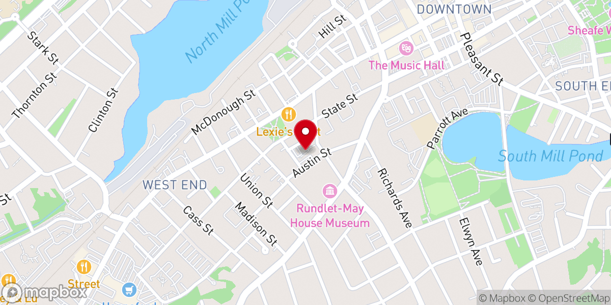 Map showing location of Immaculate Conception Church