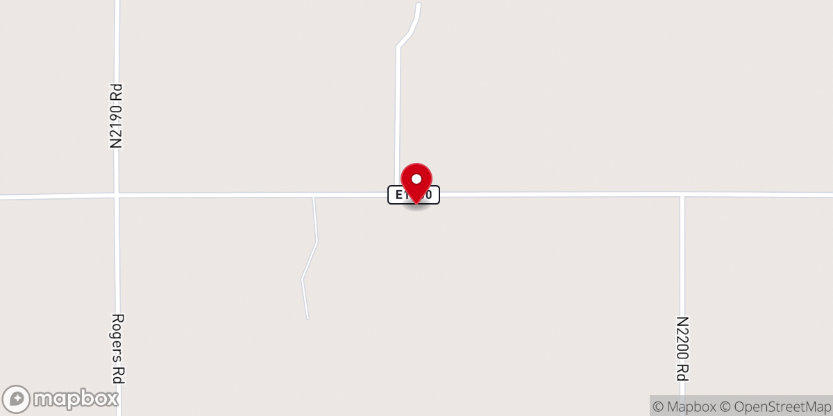 Map showing location of Pleasant Valley Church