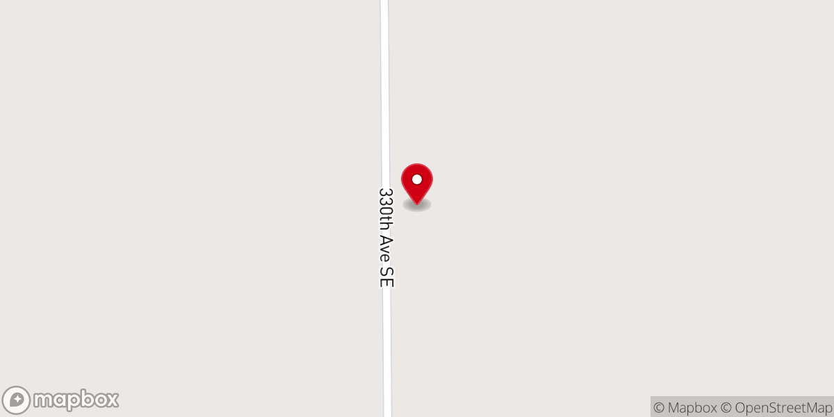 Map showing location of Oak Park Lutheran Church