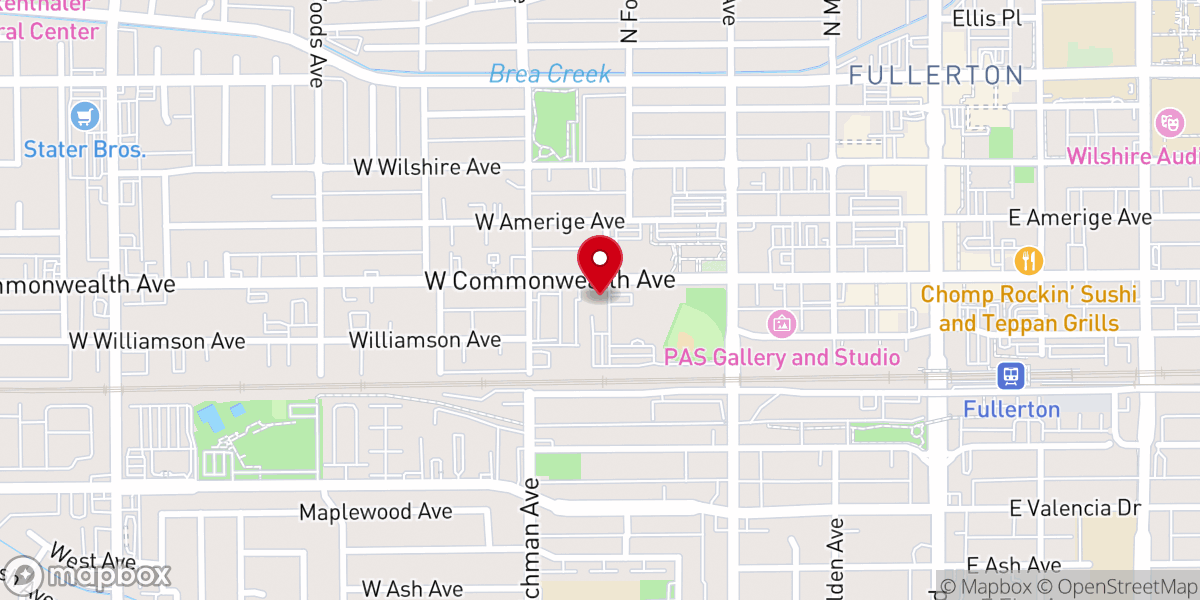 Map showing location of Saint Mary Catholic Church