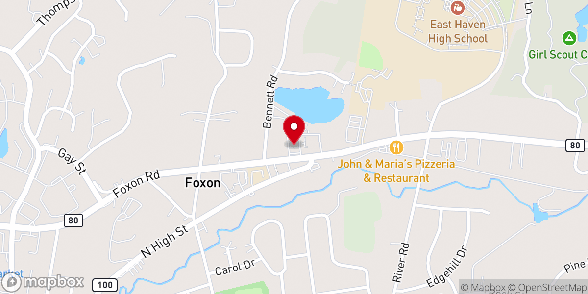 Map showing location of St. Pio of Pietrelcina Parish