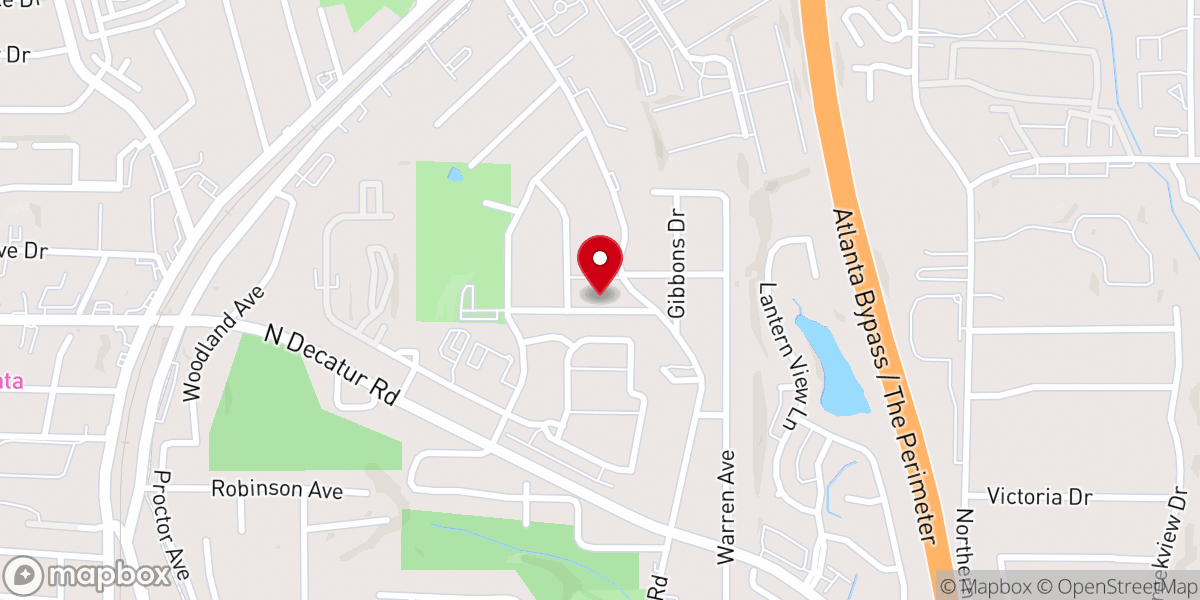 Map showing location of Georgia Zotung Baptist Church