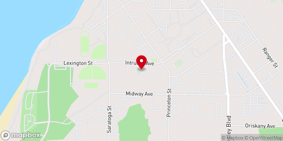 Map showing location of Chapel - NAS Whidbey Island