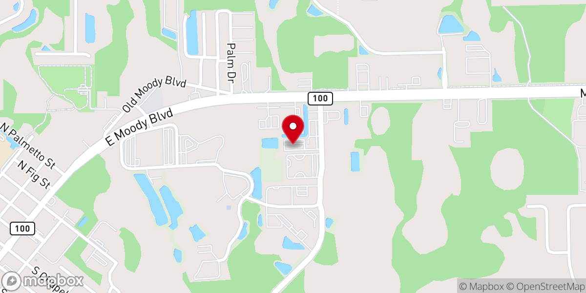 Map showing location of Iglesia Principe de Paz - Palm Coast