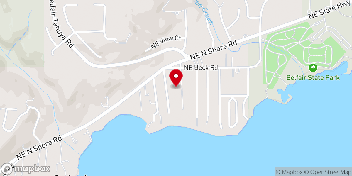 Map showing location of Christ Lutheran Child Care Center