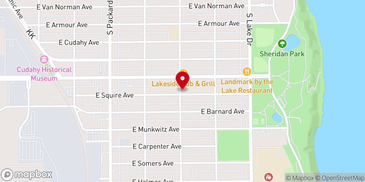 Map showing location of St Nikola Serbian Orthodox Church
